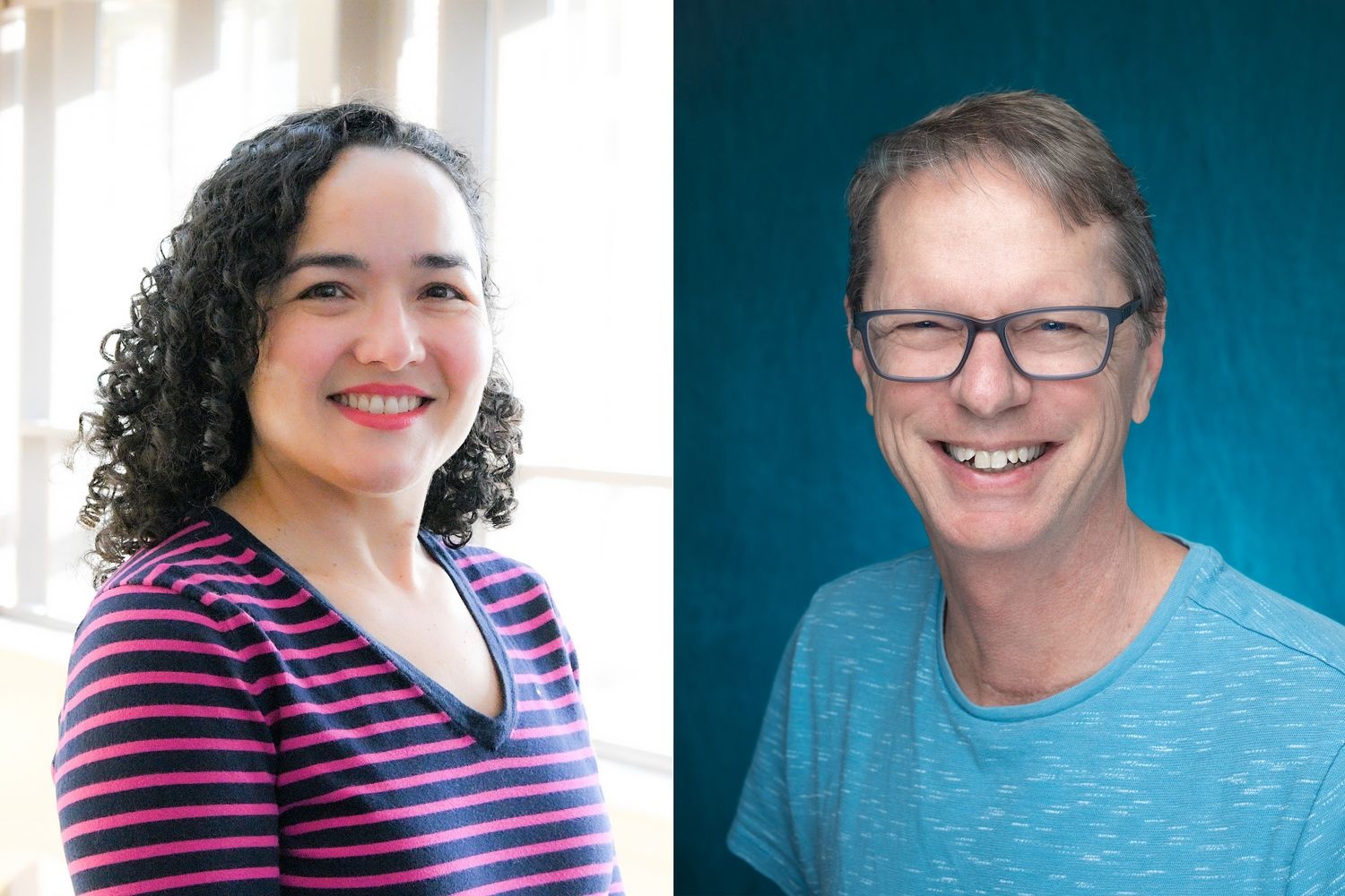 Daisyane Barreto (left) and Julian Keith (right)