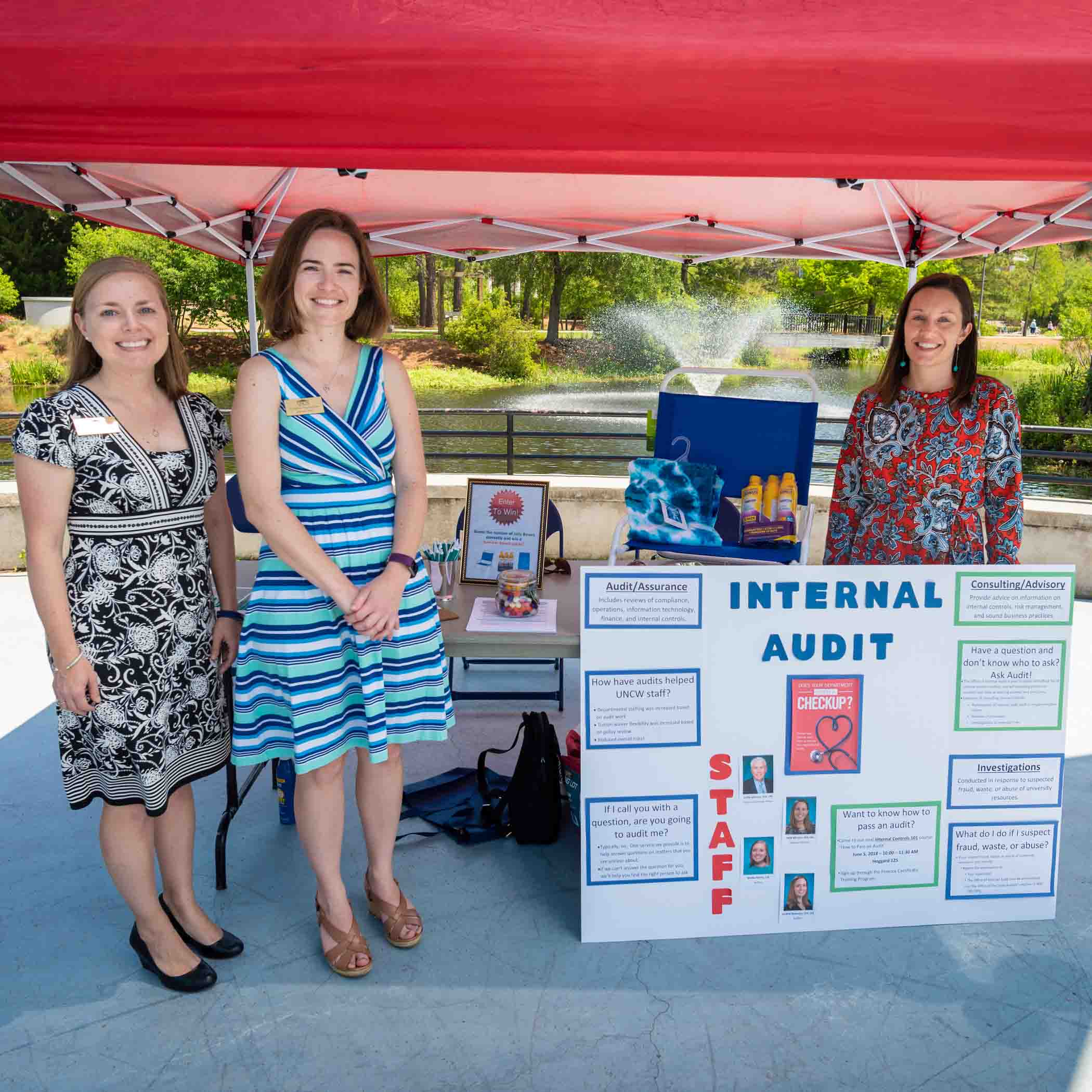UNCW Internal Audit department works with campus departments to help identify risk management.