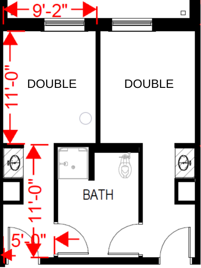 Loggerhead double small