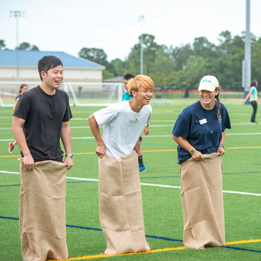 Potato sack race