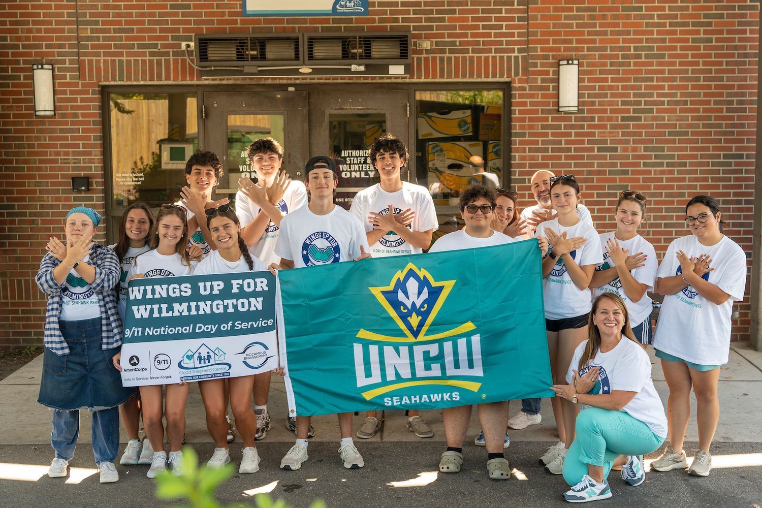 Participants in Wings Up for Wilmington, 2025