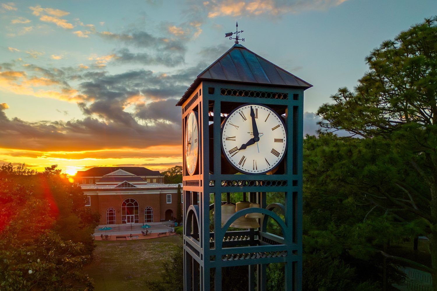 Campus beauty featuring Clock Tower