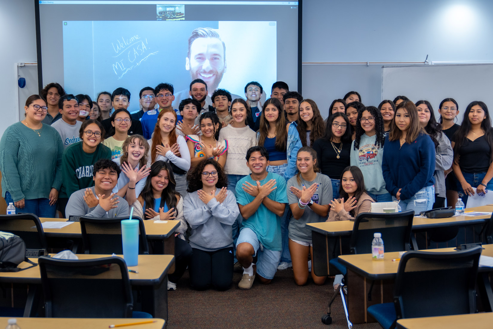  MI CASA is a comprehensive support program that provides mentoring, college preparation seminars, tutoring, community service and cultural enrichment activities to help high school mentees become compelling candidates for college admission and scholarship awards.
