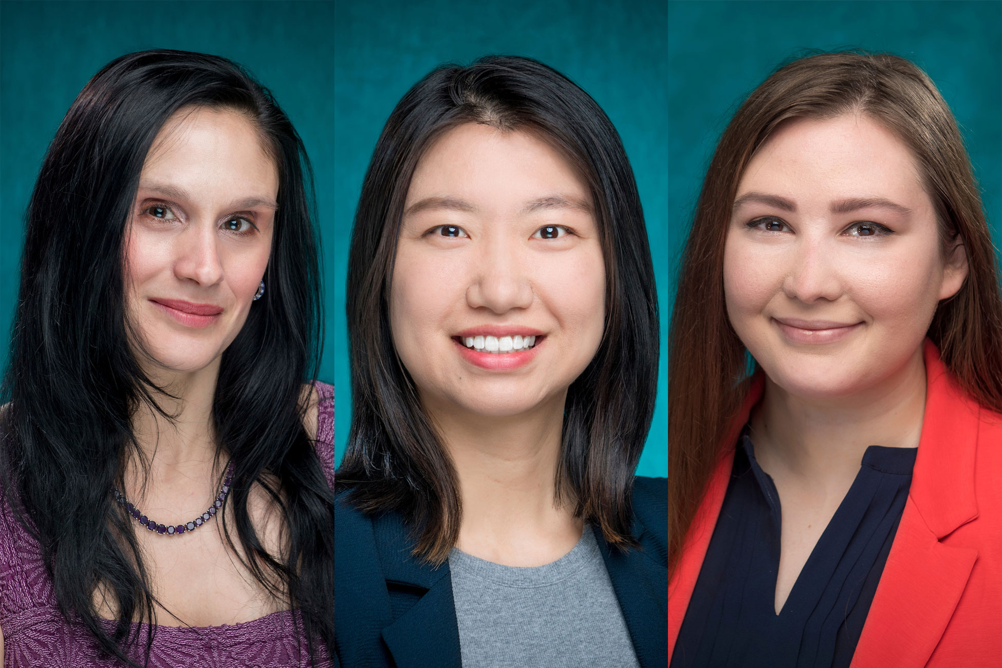 Professor Julie-Ann Scott-Pollock, Associate Professor Yiyi Yang, Assistant Professor Kati Sudnick