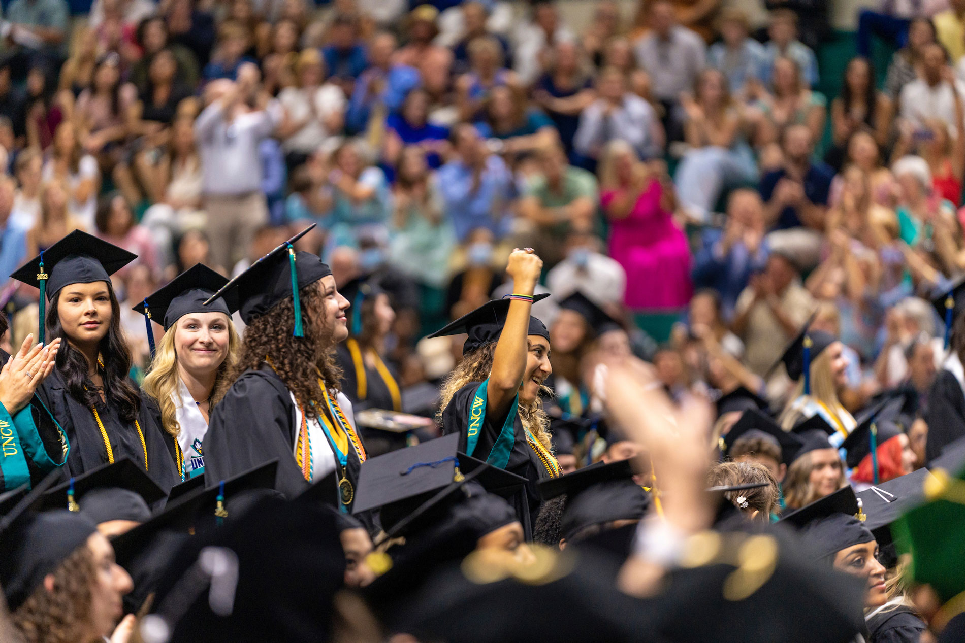 Graduates Celebrate During Commencement Exercises