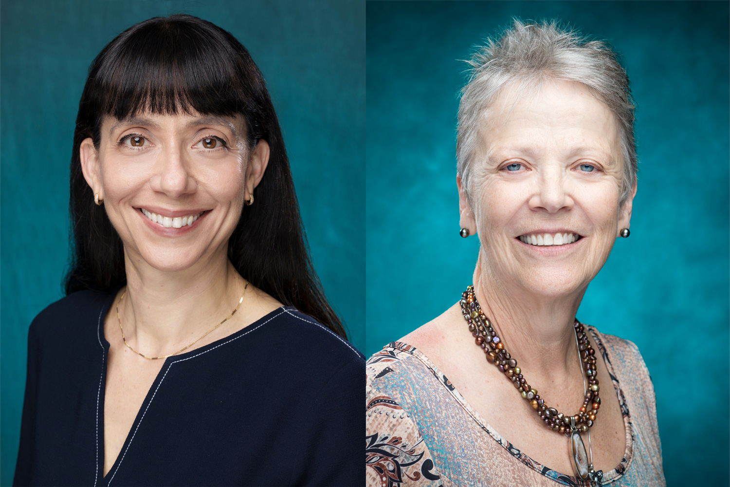 Kate Brody Nooner (left) and Laurie J. Patterson (right)