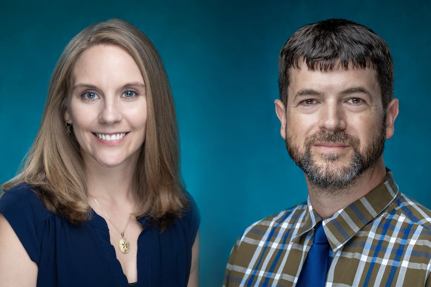 Sarah Fausett and Richard Pond