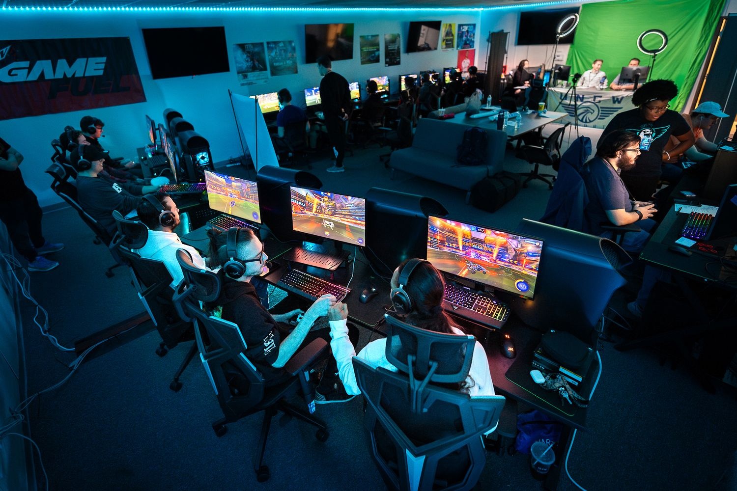 The UNCW Esports Program hosted its Champions Shore Invitational Rocket League Tournament in November 2023.