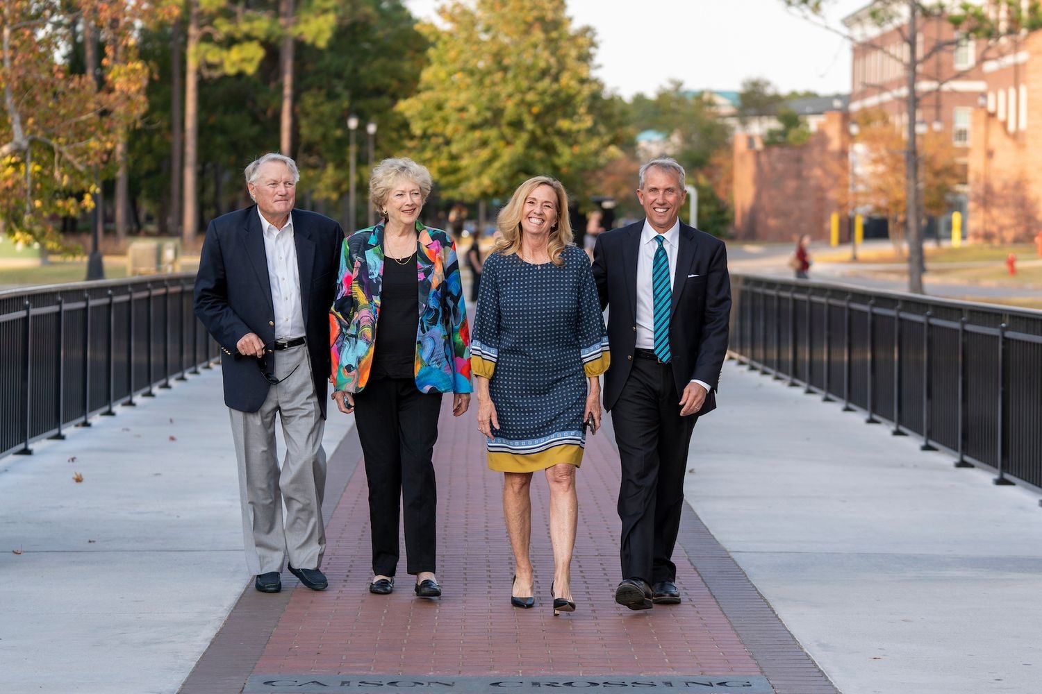 Hugh and Nan Caison Pedestrian Bridge Dedication