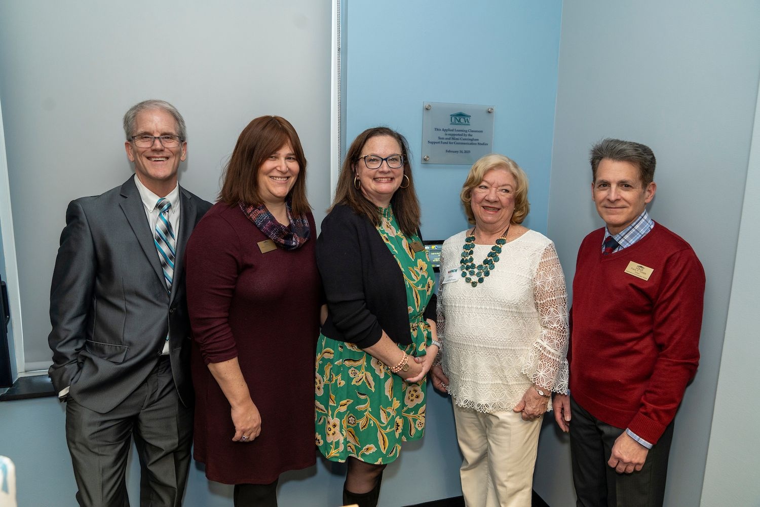 Pier601 Creative marked 10 years welcoming alumni for an open house in Leutze Hall to visit the new Applied Learning Classroom.