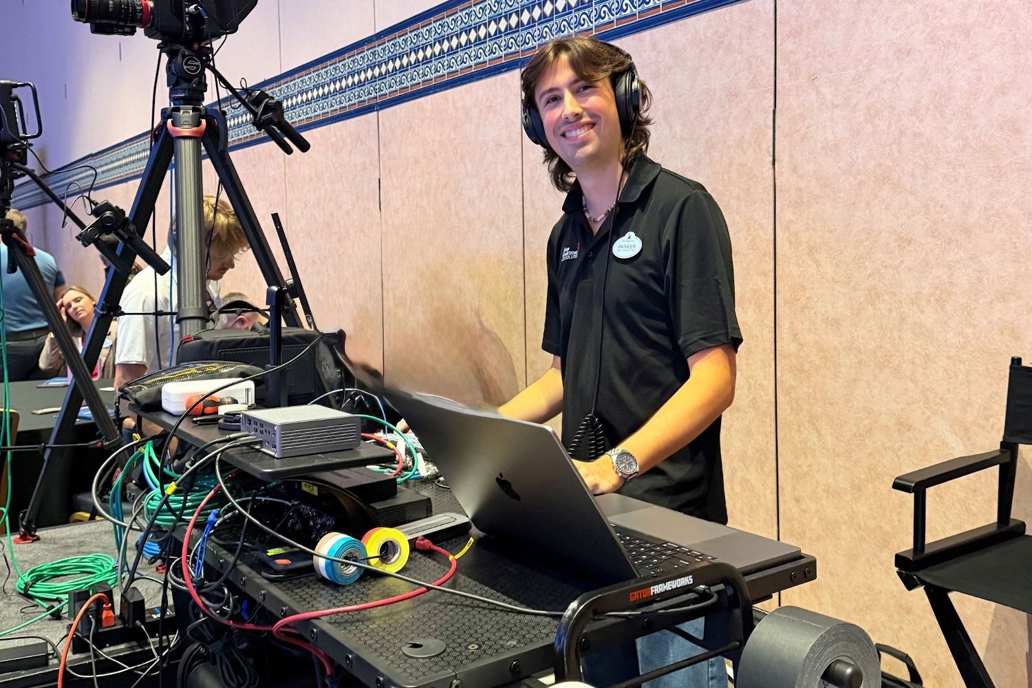 Parker Silver ’26 reflects on how student media, hands-on production and UNCW experiences prepared him for a career in visual storytelling.