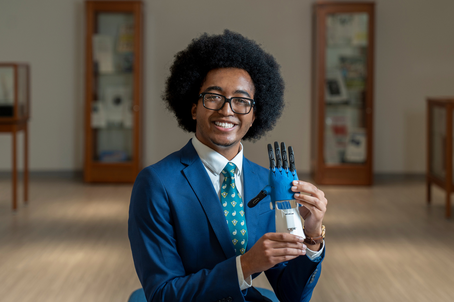 Jordan McLeod '25, a public health major at UNCW, has made a significant impact on campus through his leadership and community involvement. 