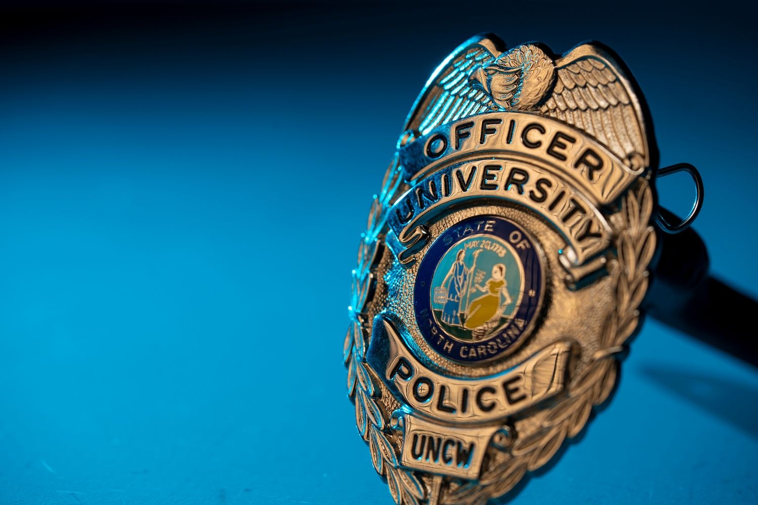 UNCW Police badge